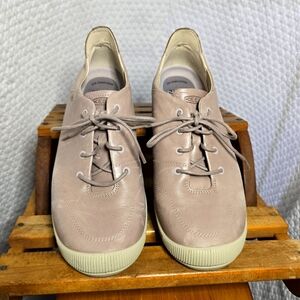 Keen Lorelai II Leather Sneakers In Dusty Lavendar